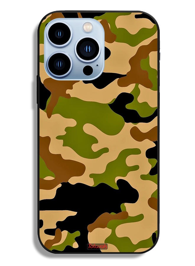 Tolwak Apple iPhone 13 Pro Protective Case Camouflage Abstract Digital Pattern - Image 2