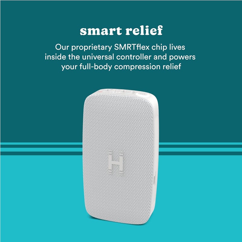 HoMedics نظام تدليك البطارية للعلاج بالضغط المتداخل من هوميدكس مع وحدة تحكم عالمية متوافقة مع لفائف الضغط المودولارية تباع بشكل منفصل - Image 5