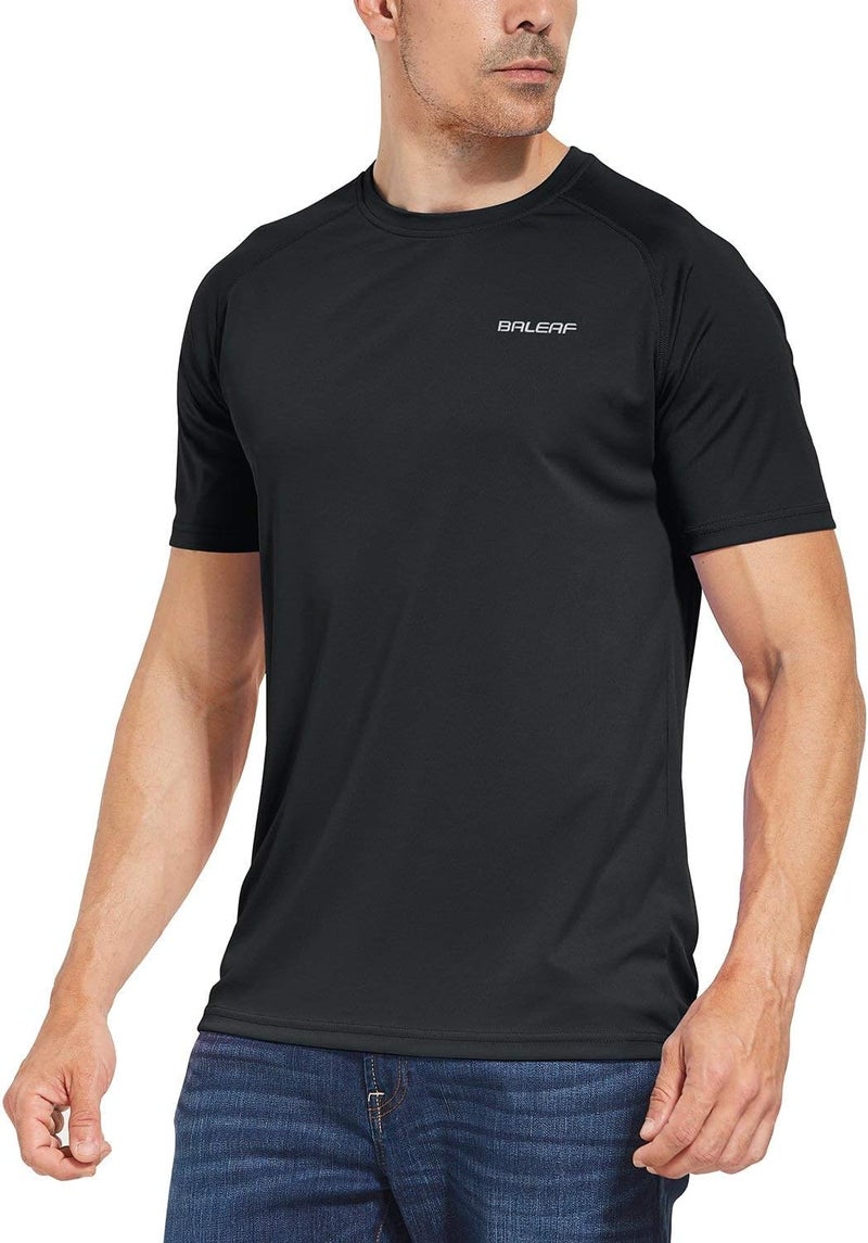 Baleaf Daily repeated use trusted quality Men's Sun Protection Shirts UV SPF UPF 50+ Long Sleeve Rash Guard Fishing Running Quick Dry Lightweight Field tested quality - Image 3