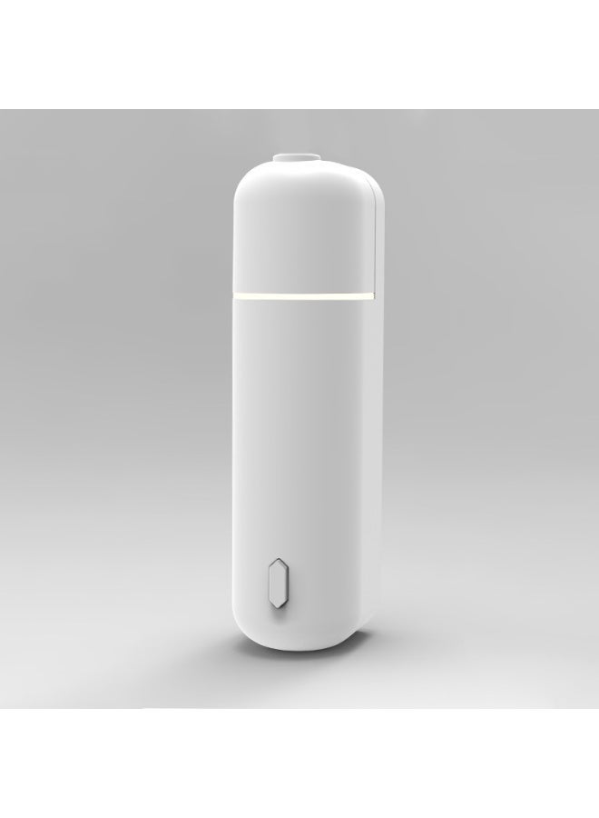الأزرق جي دبليو موزع عطري للسيارة (متوافق مع الزيوت العطرية)، مرطب صغير مزود بـ 2 مصباح LED متغير الألوان ومزود بواجهة USB، موزع عطري محمول للسيارة والمكتب المنزلي وغرفة النوم - Image 1