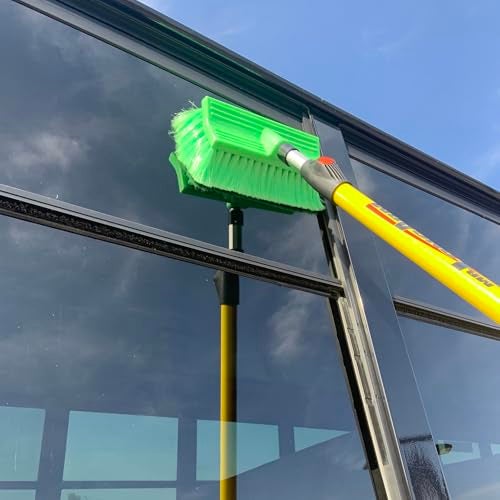 Mr. Long Arm LONGARM 0480 Marine Bi-Level Flow-Thru Very Soft Green Brush - Image 2
