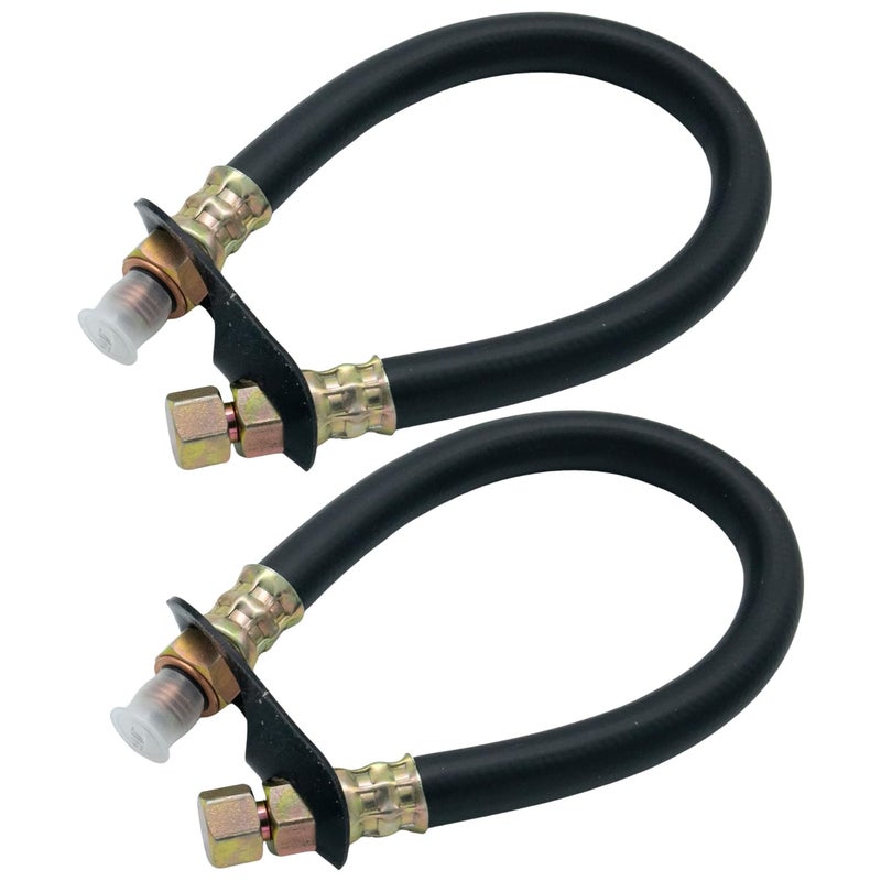 Fenhaliny HON1012 HON1412 Engine 12mm Drain Oil Changing Hose 14 Length Oil Drain Aid Tool Black 2pcs - Image 2