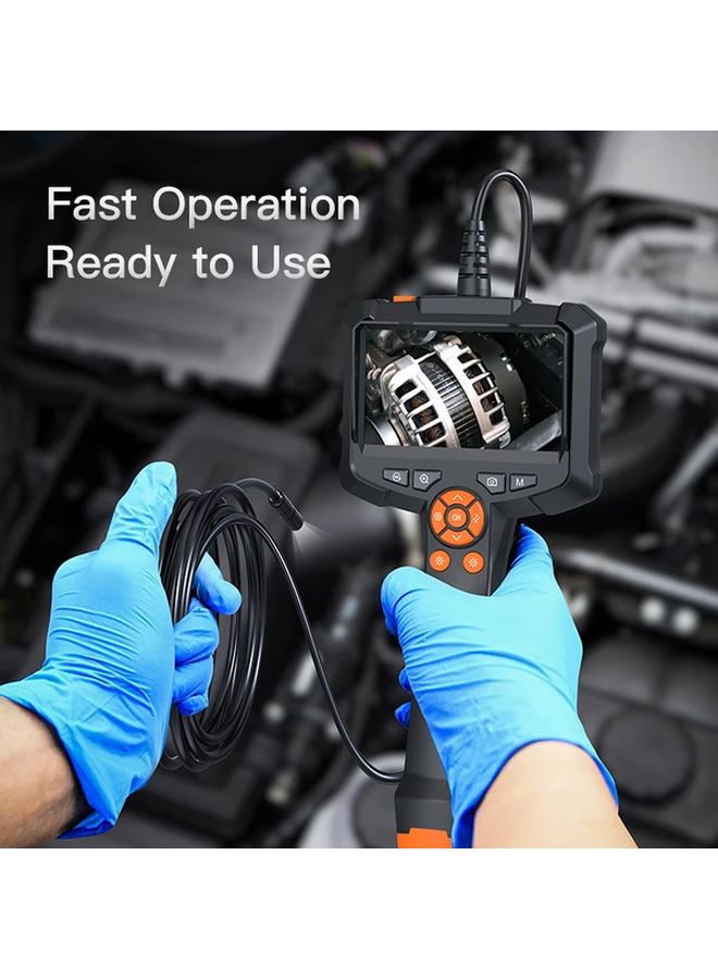 Inskam 4.3 Inch Industrial Endoscope 8mm Camera Auto Focus Single Lens IP67 5m Cable - Image 4