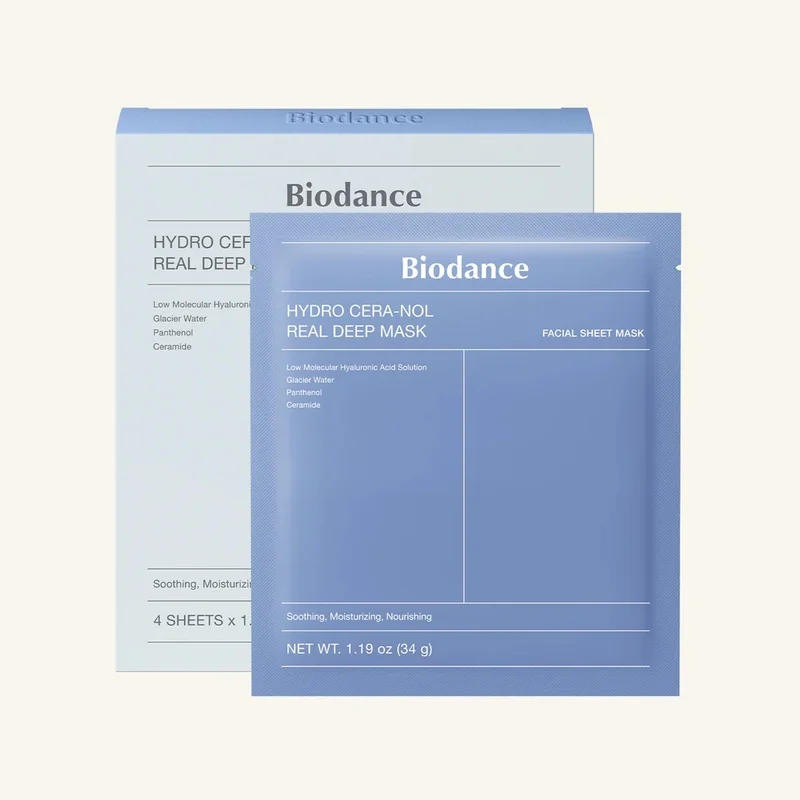BIODANCE Hydro Cera-nol Real Deep Mask 1Box (34g*4ea)_KR