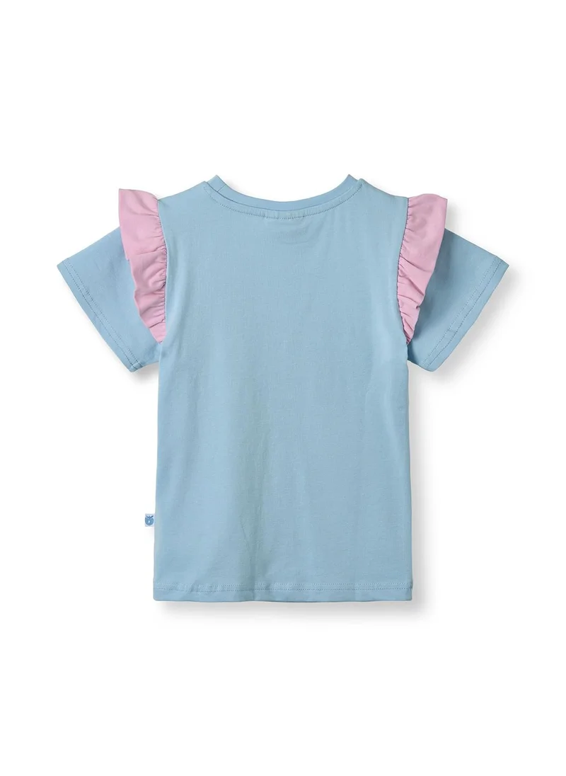 Småfolk T-shirt with mermaid and dolphin