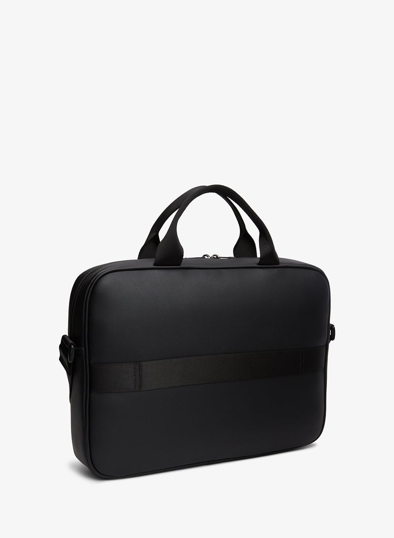 TOMMY HILFIGER Signature Tape Crossbody Laptop Bag - Image 3
