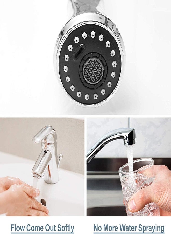 Boolavard 5 Pieces Faucet Aerator - Insert Water Tap Aerators Faucet Flow Restrictor Replacement Parts for Bathroom or Kitchen, 1.2GPM，16.5mm/0.64Inch - Image 5