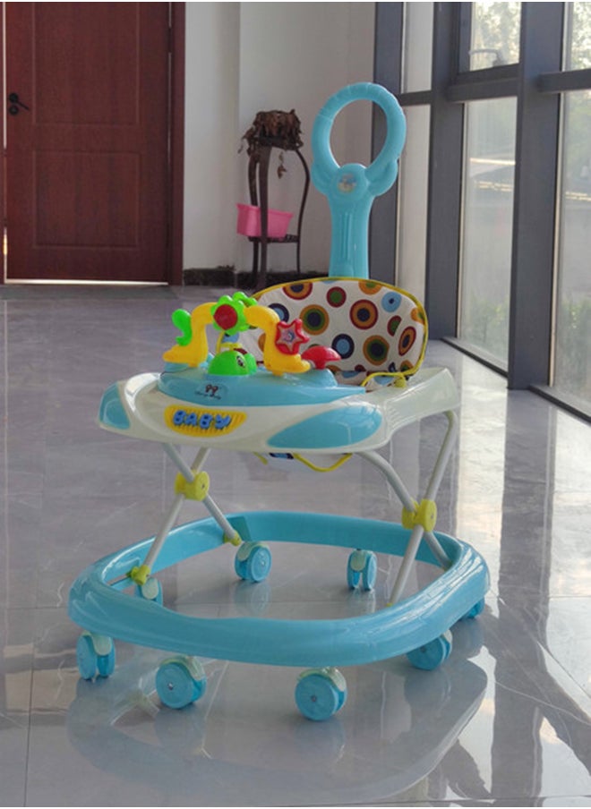 kiddoz Baby Walker - Light Blue  - Image 2