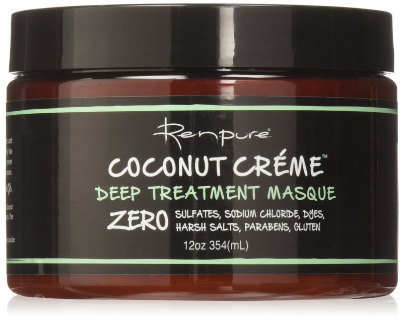 RENPURE Coconut Creme Deep Treatment Masque 12 Ounce - Image 1