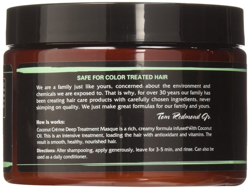 RENPURE Coconut Creme Deep Treatment Masque 12 Ounce - Image 2