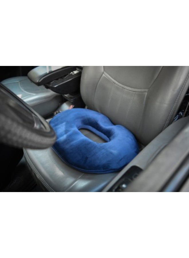 Max Comfort Modern Memory Foam Hemorrhoid Seat, Medical Seat Cushion for Pressure Relief and Comfort While Sitting, with a 2-Year Warranty - Image 3