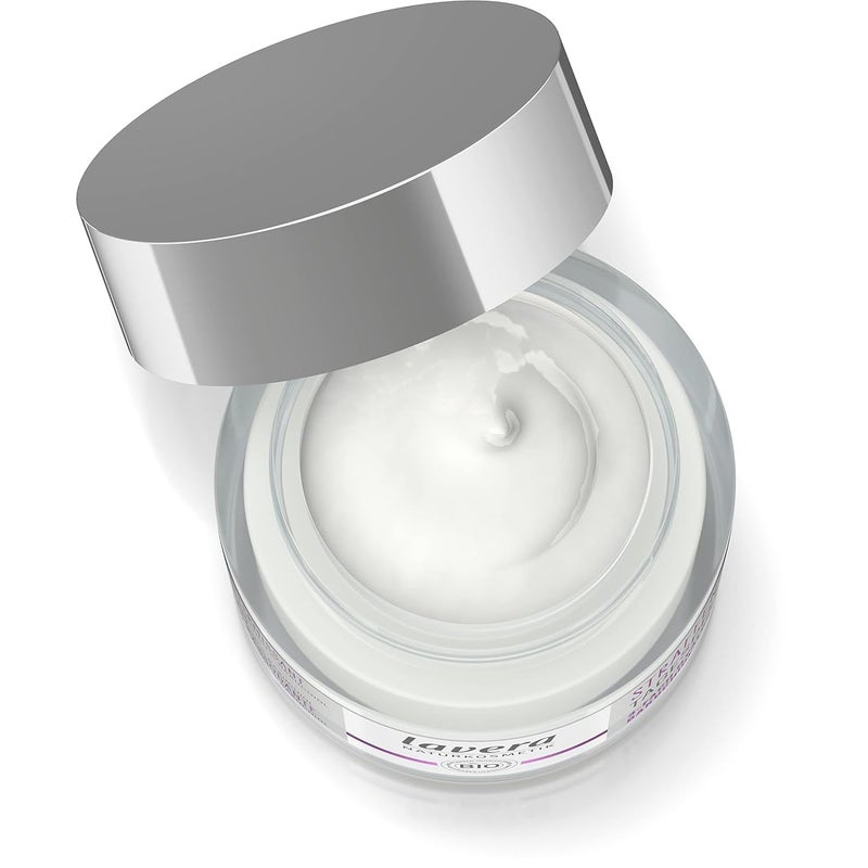 lavera Firming Day Care - Anti Aging Face Cream with Triple Hyaluron & Bakuchiol for Smooth Skin - Anti Wrinkle Face Cream - Face Moisturizer - PETA Certified - Vegan - Made in Germany - 1.7 Fl Oz - Image 2