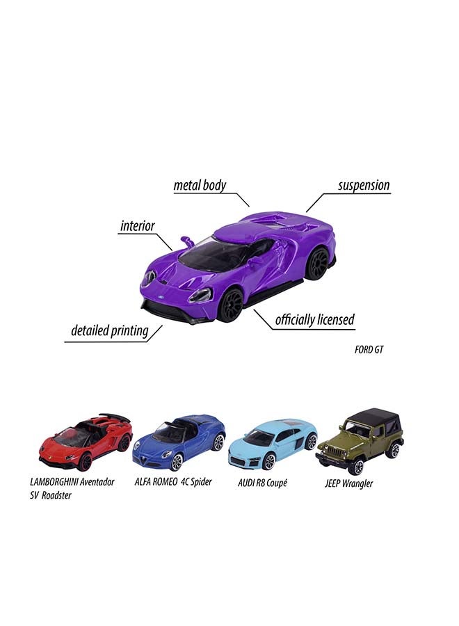 Majorette WOW 5 Pieces Die-Cast Set, 4 Assorted Styles, 5 Officially Licensed 1:64 Scale Metal Toy Vehicles, 7.5 cm Mini Cars with Free-Rolling Wheels, One Set Supplied, Ages 3+ - Image 5