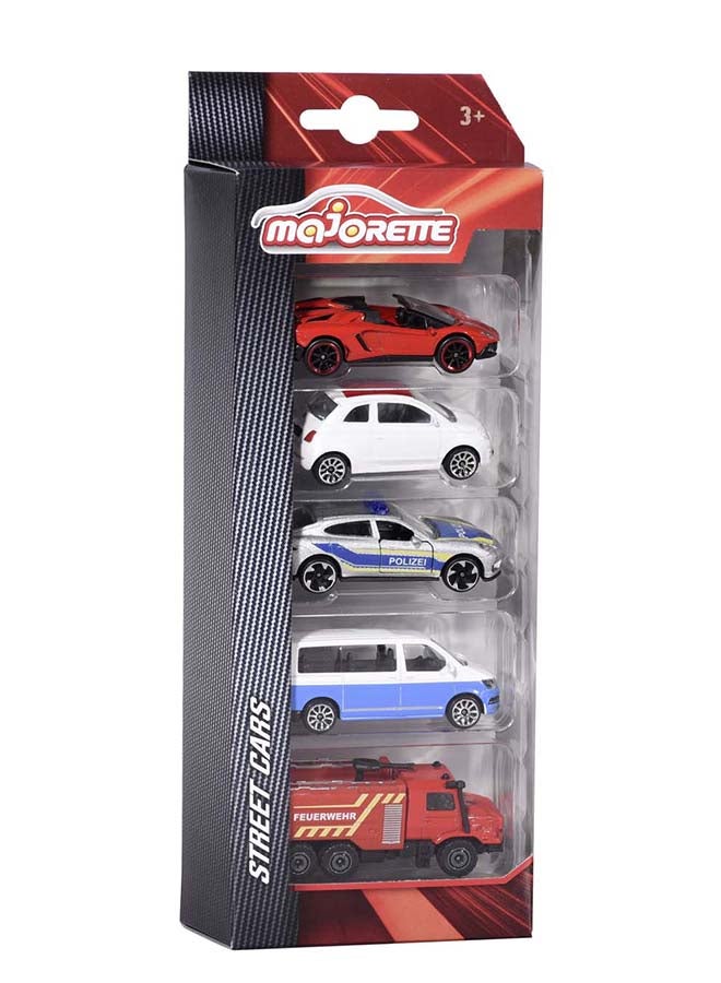 Majorette WOW 5 Pieces Die-Cast Set, 4 Assorted Styles, 5 Officially Licensed 1:64 Scale Metal Toy Vehicles, 7.5 cm Mini Cars with Free-Rolling Wheels, One Set Supplied, Ages 3+ - Image 4