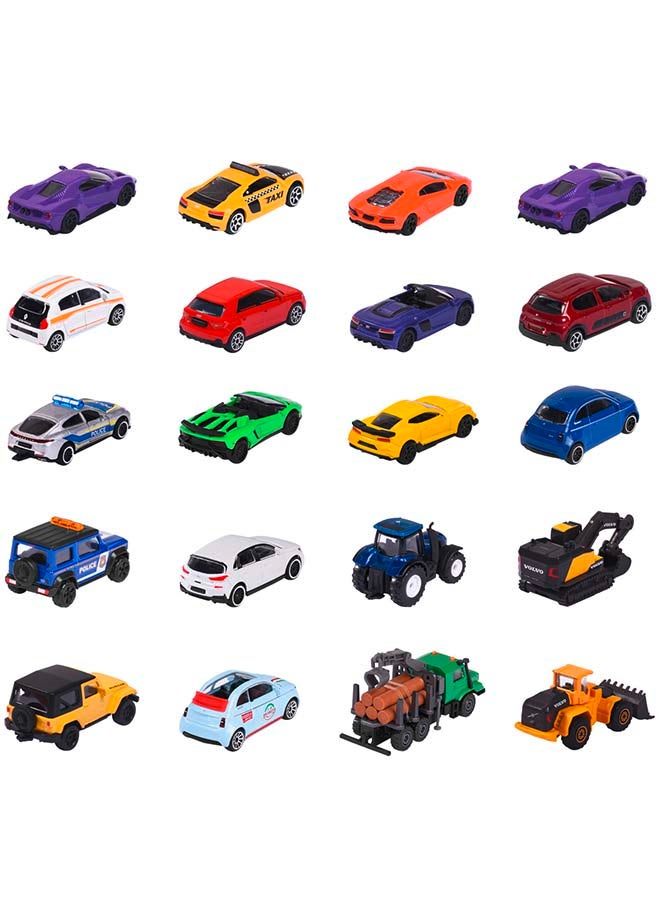 Majorette WOW 5 Pieces Die-Cast Set, 4 Assorted Styles, 5 Officially Licensed 1:64 Scale Metal Toy Vehicles, 7.5 cm Mini Cars with Free-Rolling Wheels, One Set Supplied, Ages 3+ - Image 3