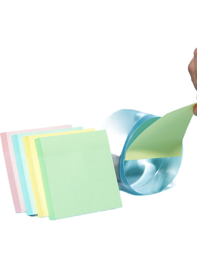 Comix [Lowest Price Online] High-Adhesive Sticky Notes, 4 Colors/400 Sheets/76X76Mm, Memo Pads, Sticky Notes, Message Pads, Office Supplies, Stationery, D6005 - Image 2