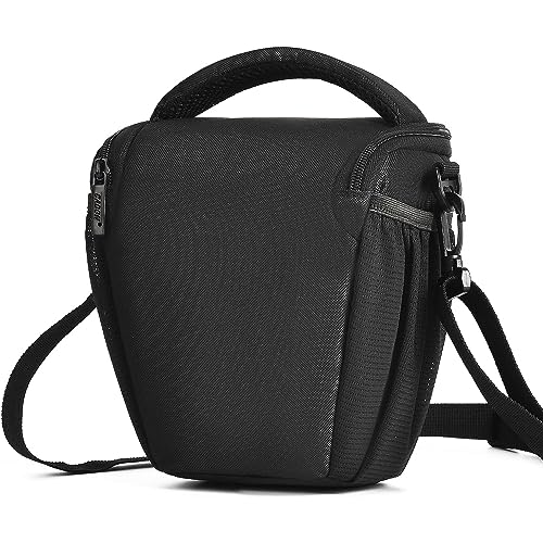 CADeN DSLRSLR Camera Shoulder Bag Case with Adjustable Shoulder Strap Compatible for Nikon Canon Sony Mirrorless Cameras Waterproof Small - Image 1