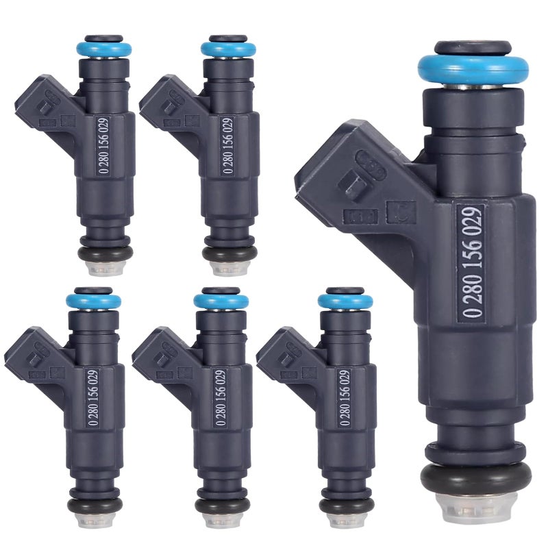 Yeedaky 6pcs Fuel Injector Fit for Mercury Mountaineer Base 2000 2001 Fit for Ford Ranger Edge XL XLT 20012003 for Explorer Limited Sport XL Fleet XLS XLT 2000 2001 0280156029 - Image 2