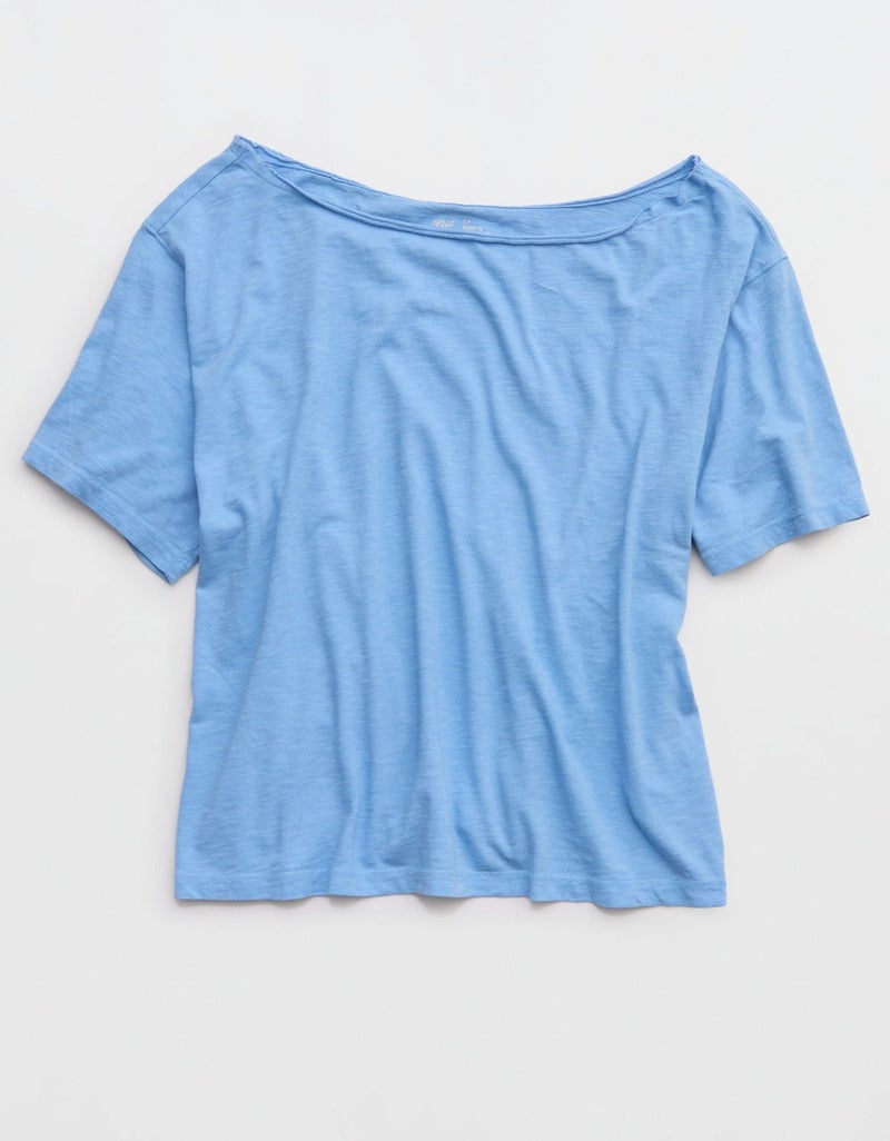 Aerie Off-The-Shoulder Relaxed T-Shirt - Image 5