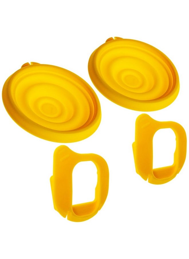 NENESUPPLY Handsfree Valves And Membranes Compatible With Medela Handsfree Collection Cups Freestyle Handsfree Wearable Breast Pump. Include 2 Membranes And 2 Valves. (2V2M)  - Image 1