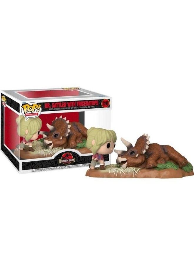 Funko Dr. Sattler With Triceratops - Image 1
