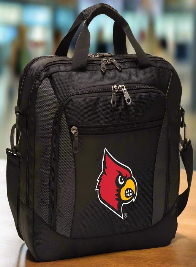 Broad Bay University of Louisville Laptop Computer Bag Louisville Cardinals Messenger Bag Briefcase - Image 3