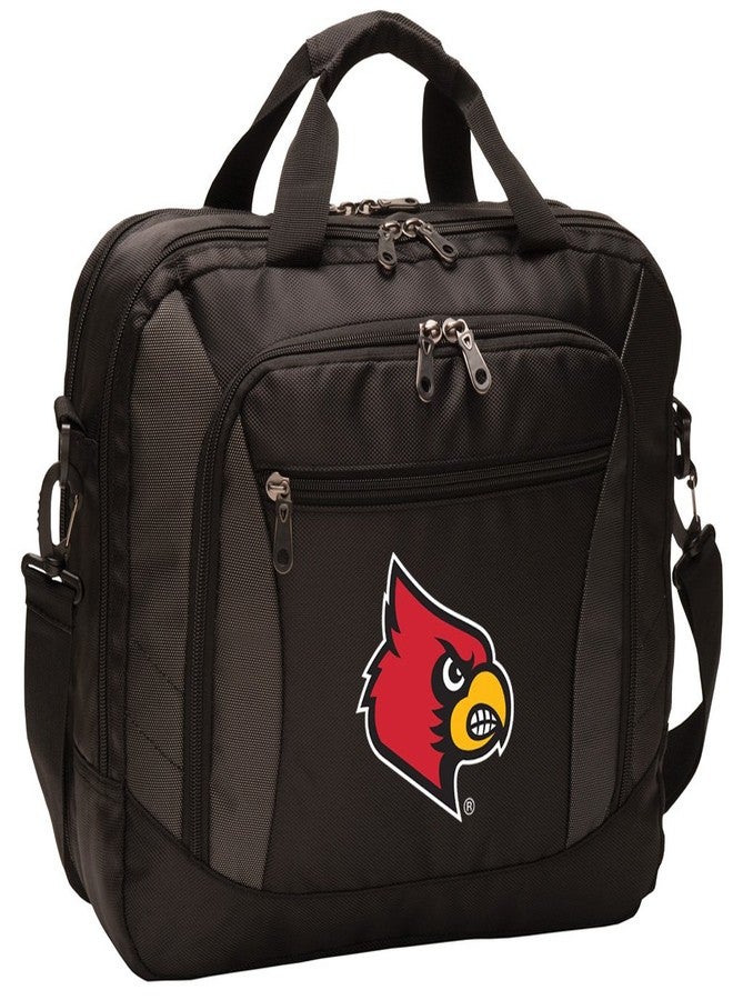 Broad Bay University of Louisville Laptop Computer Bag Louisville Cardinals Messenger Bag Briefcase - Image 1