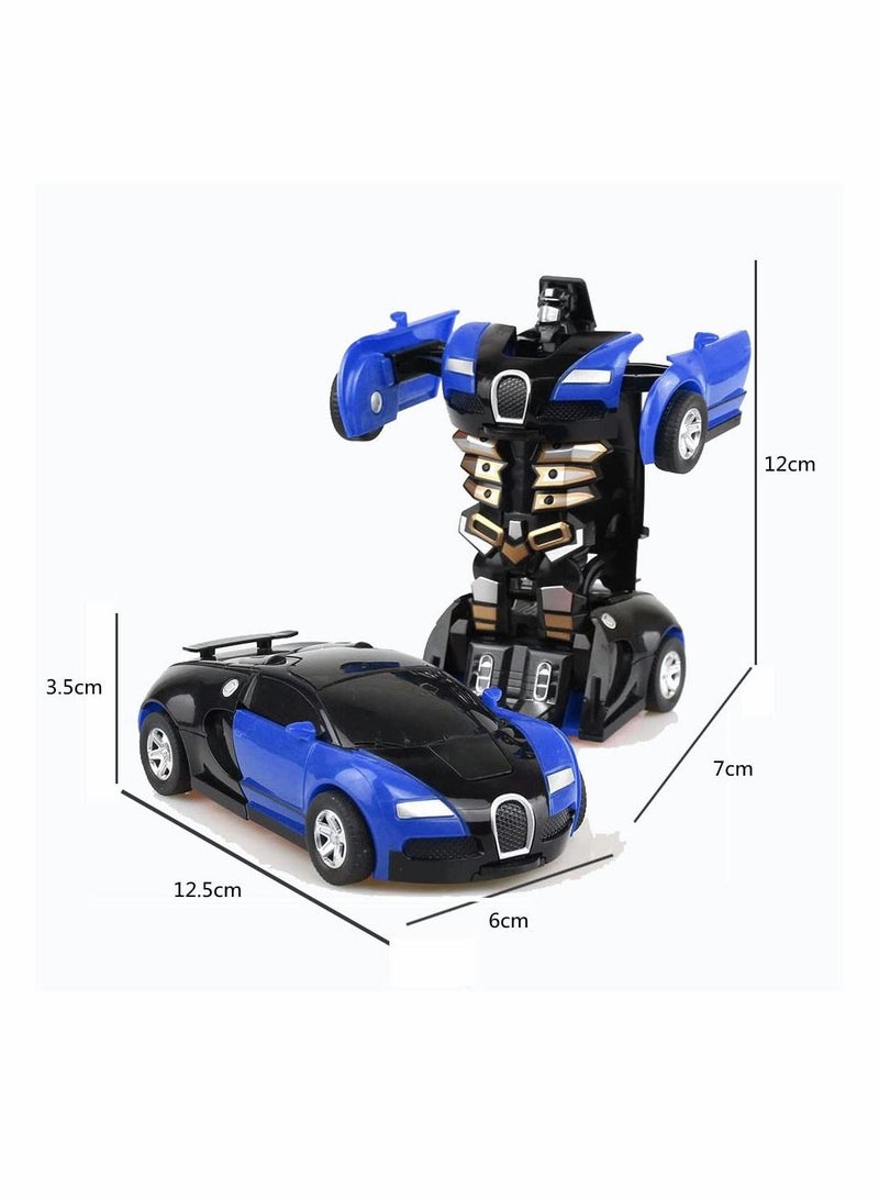Y&D Cars Robot, Car And Robot Transformer Toy,Cars for Kids Toys Boys Girls Age of 6,7,8-16 Year Old Gifts One Button into - Image 4