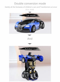 Y&D Cars Robot, Car And Robot Transformer Toy,Cars for Kids Toys Boys Girls Age of 6,7,8-16 Year Old Gifts One Button into  - Image 5