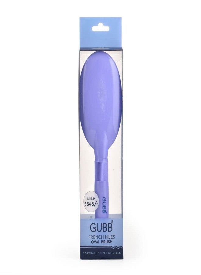 GUBB French Hues Oval Brush for Hair Styling, Detangling and Grooming | Best Hair Brush for Detangling | Best Hair Brush for Men and Women | Perfect Hair Brush for All Hair Types - Image 5