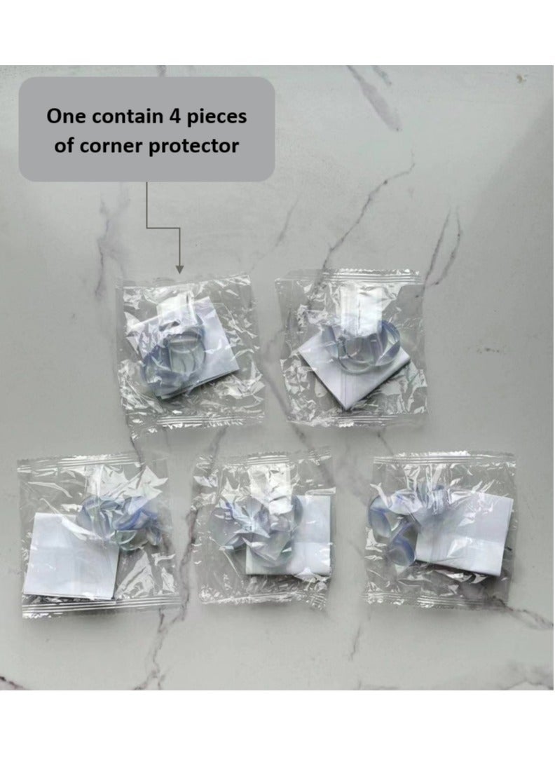 20 PCS Table Corner  Edge Protector Guards for Baby Safety, Furniture Corners Guard - Image 4