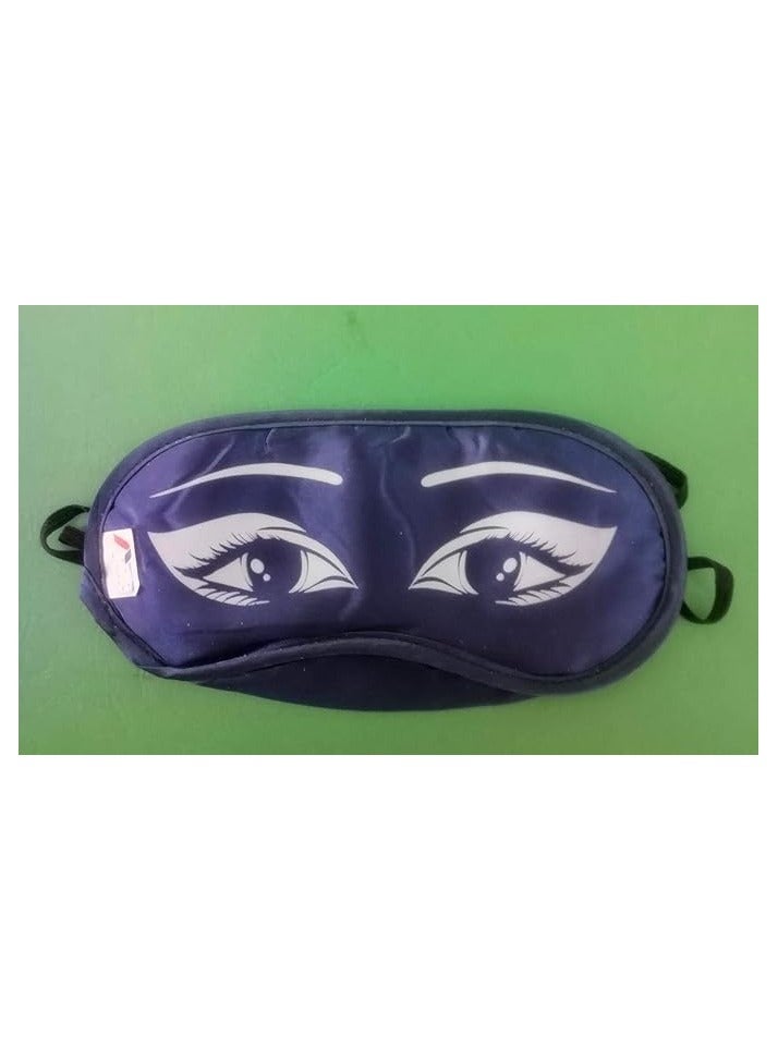 Sleep Mask, Blackout Eye Cover Eye Mask Eyeshade, Comfortable & Soft Blinder, Adjustable Strap for Sleeping, Travel, Shift Work, Naps, Night Blindfold - Image 2