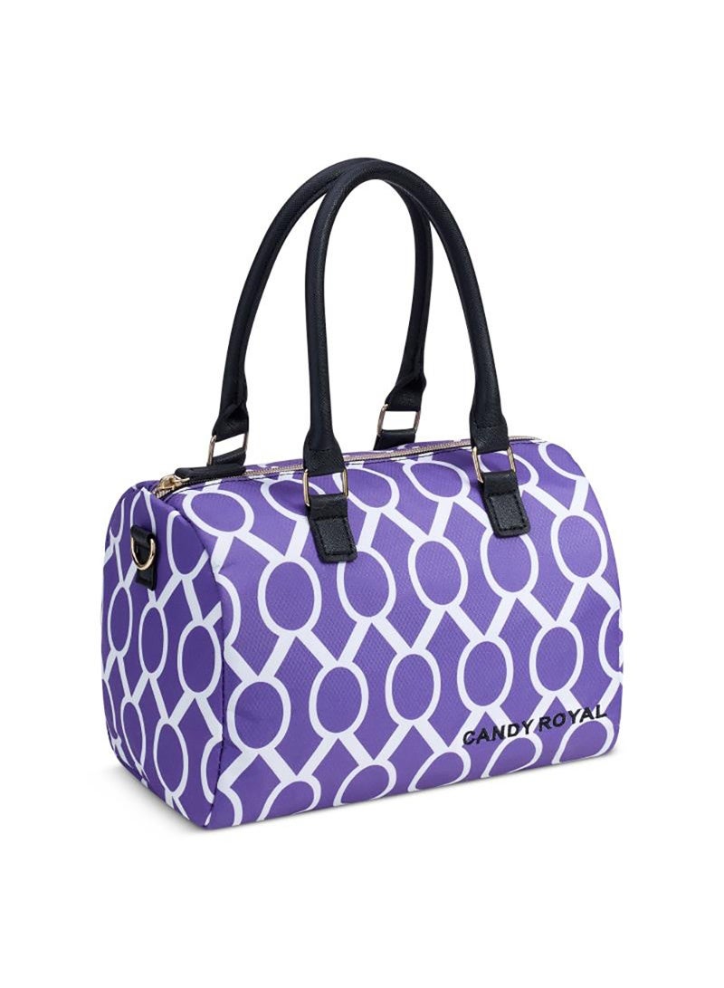 CANDY ROYAL Simple Handbag, Convenient Shoulder Bag, Makeup Storage Bag, Hand-Held Shoulder Messenger Bag 25*16*16cm  - Image 1