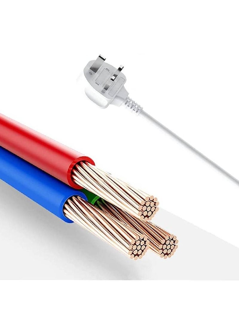 موصل الطاقة PD20W USB-CX1 Plus USB-AX3 بطول 3 متر - أبيض - Image 4