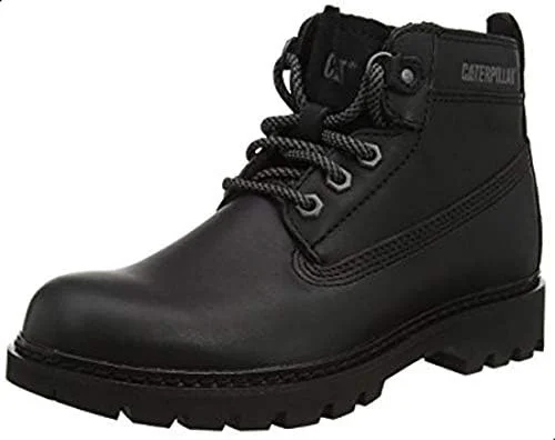 كاتربلر Ankle-High Leather Boots