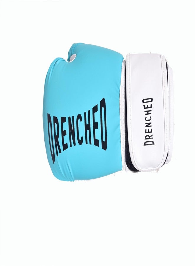 DRENCHED Boxing Gloves with Molded Padding Foam 10Oz| Boxing Training Gloves, Kickboxing Gloves, Heavy Bag Workout Gloves for Boxing, Kickboxing, Muay Thai, MMA (10Oz, Turquoise) - Image 3