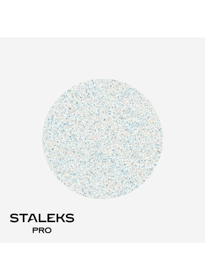 STALEKS PRO Disposable white files on soft foam layer for pedicure disc - PODODISC L EXPERT | 100 grit (50 pcs) - Image 2