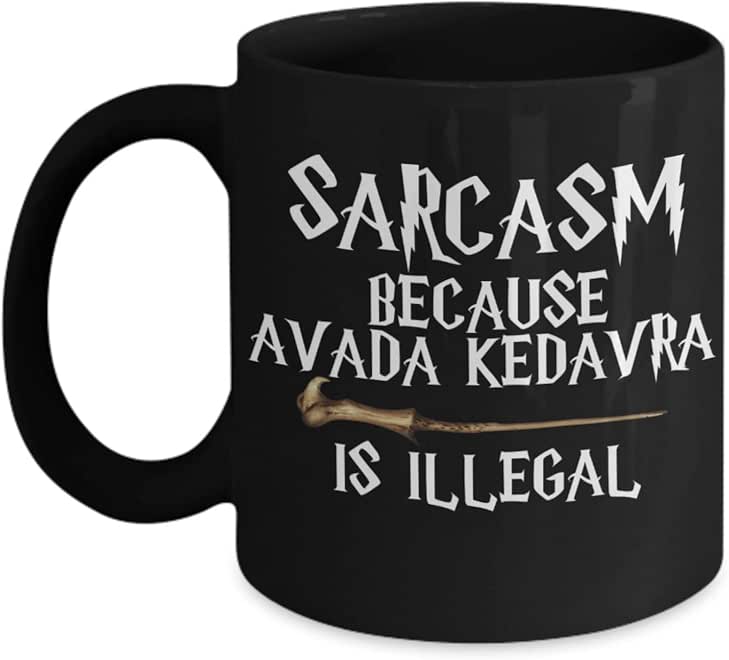 ELLA - Printed Mug - Harry Potter - Avada Kedavra Black - 320ml