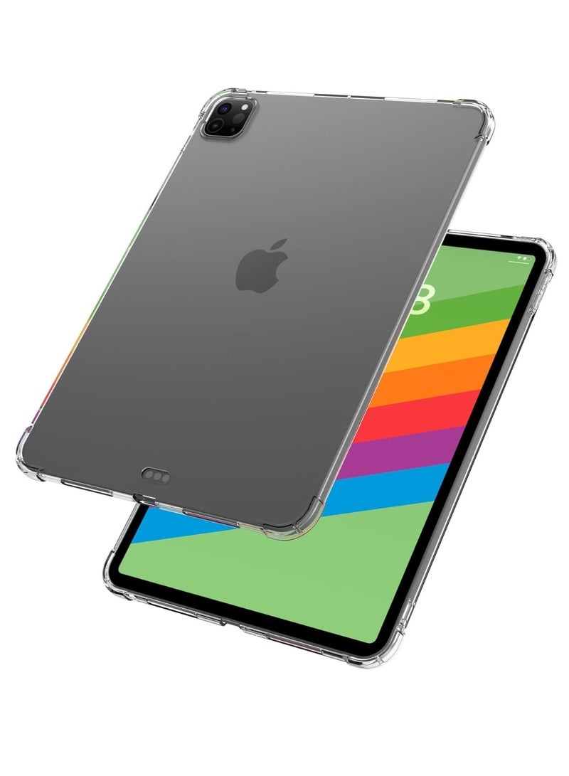 Clear Soft TPU Case for iPad Pro 13" (2024) - Lightweight, Shockproof & Scratch-Resistant - Image 1
