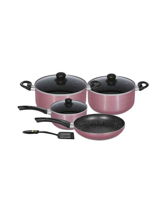 رويال فورد طقم أواني طهي من الألومنيوم بطلاء جرانيت  قطع