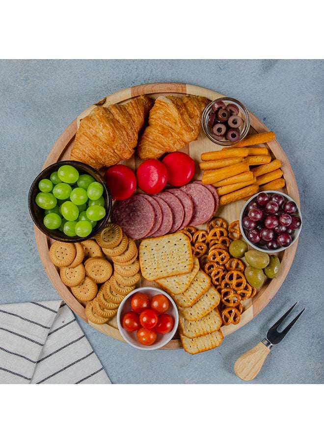 Home Pro Circular Serving Board - Image 3