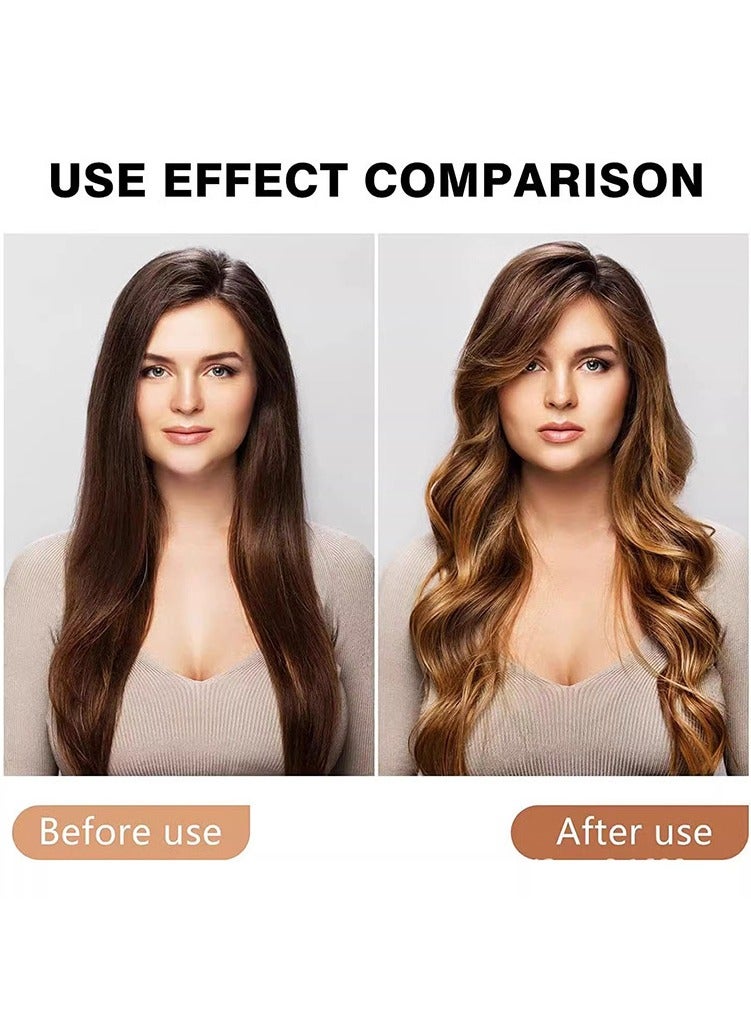 RedMapleTEK Heatless Hair Curler, Flexi Rods with Hook, No Heat Curlers for All Hair Types, Overnight Heatless Curls for Blowout Hair （Beige) - Image 4