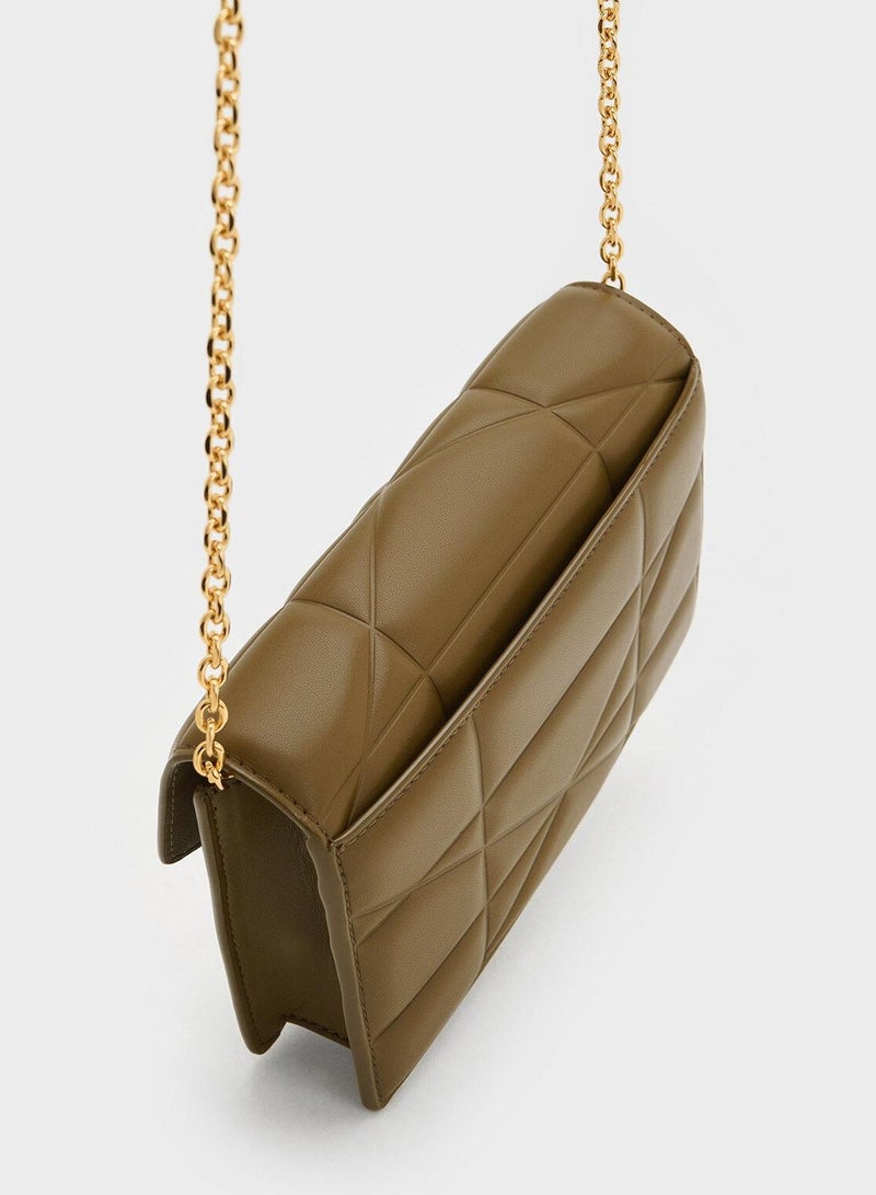 Charles & Keith Charles Keith Rectangular Clutch Bag - Image 4