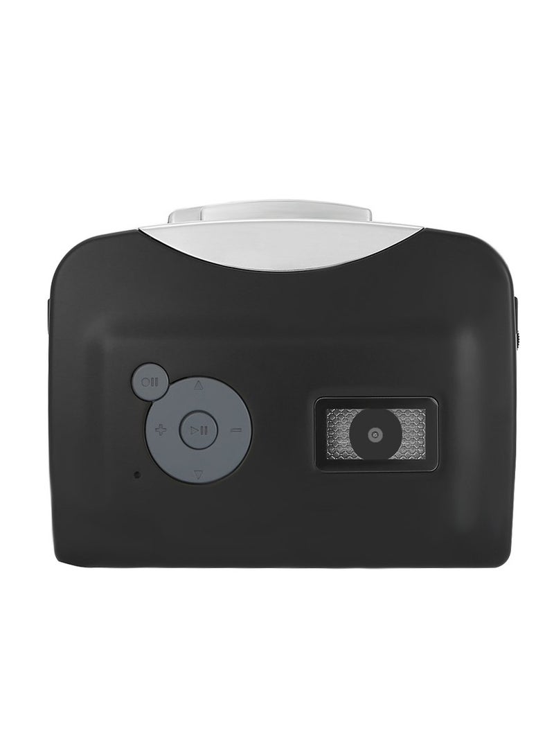 Cassette Tape-To-MP3 Converter,Tape MP3 Converter, Tape Converter, Cassette to MP3 Converter, with Headphones, with Playback Function, Cassette Converter, Digital Stereo for Home, for Outdoor - Image 3