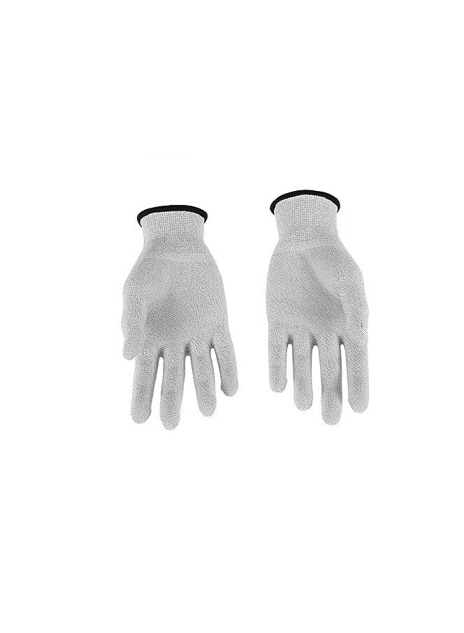 SYOSI Electrode Gloves, Conductive Glove for Electrode Gloves Massage Hand Gloves with Electrode for Pads,  Fiber Materials, Excellent Resistance  (1 Pair )  - Image 3