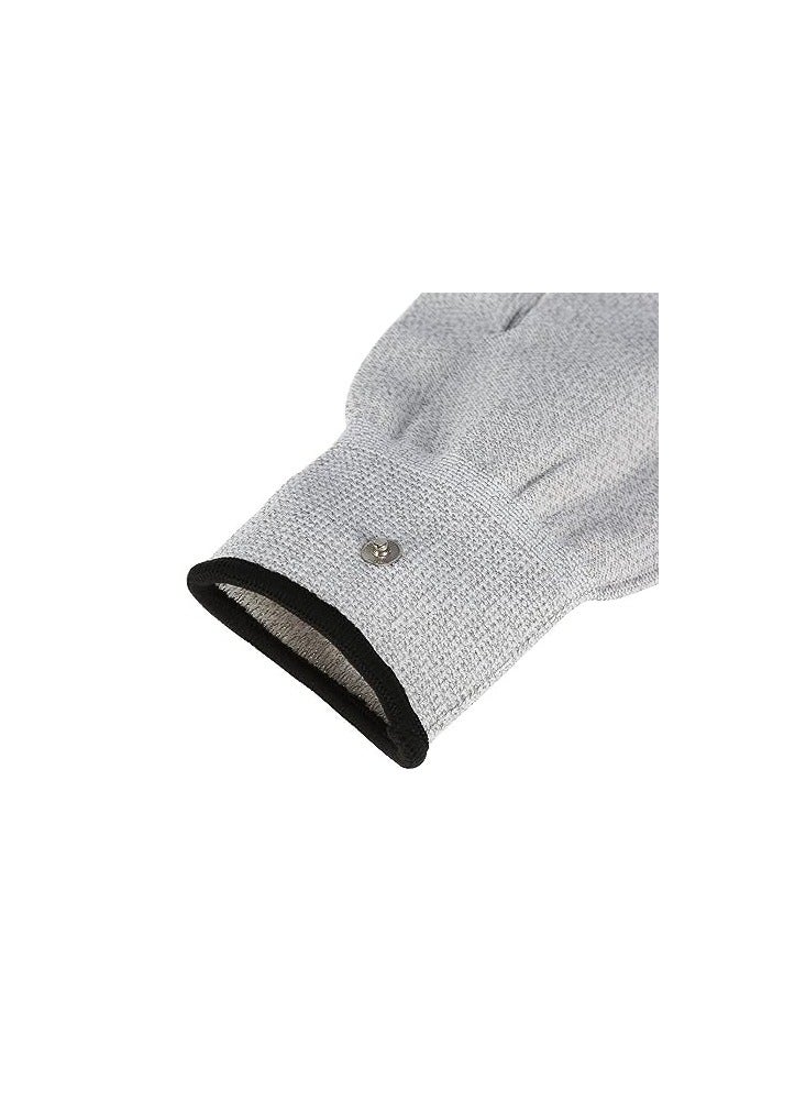 SYOSI Electrode Gloves, Conductive Glove for Electrode Gloves Massage Hand Gloves with Electrode for Pads,  Fiber Materials, Excellent Resistance  (1 Pair )  - Image 5