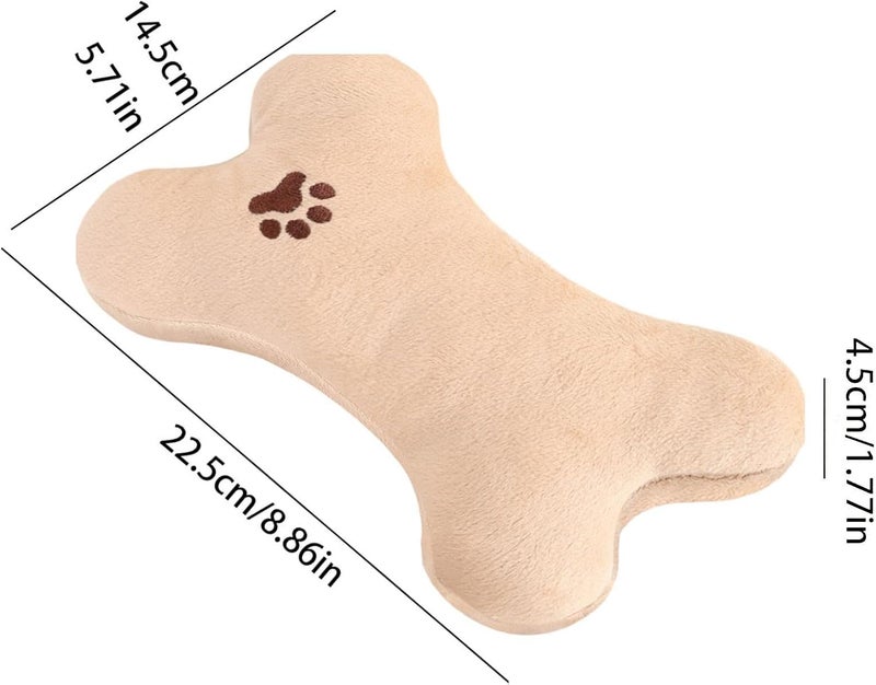 Dog Pillow | Chew-Resistant Pet Supplies | Bone Shaped Cat Calming Pillow | for Small Medium Large Puppy Kitten Aggressive Chewers Cuddling Sleeping - Image 5