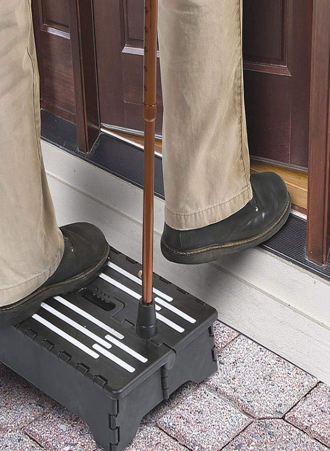 HomDSim Portable Folding Step Riser for Elderly/Adults/Kids,High Riser Step Easy Transport,Foldable Stepping Stool Step Stool for Car/Kitchen/Bath,5 inch High Large Platform - Image 5