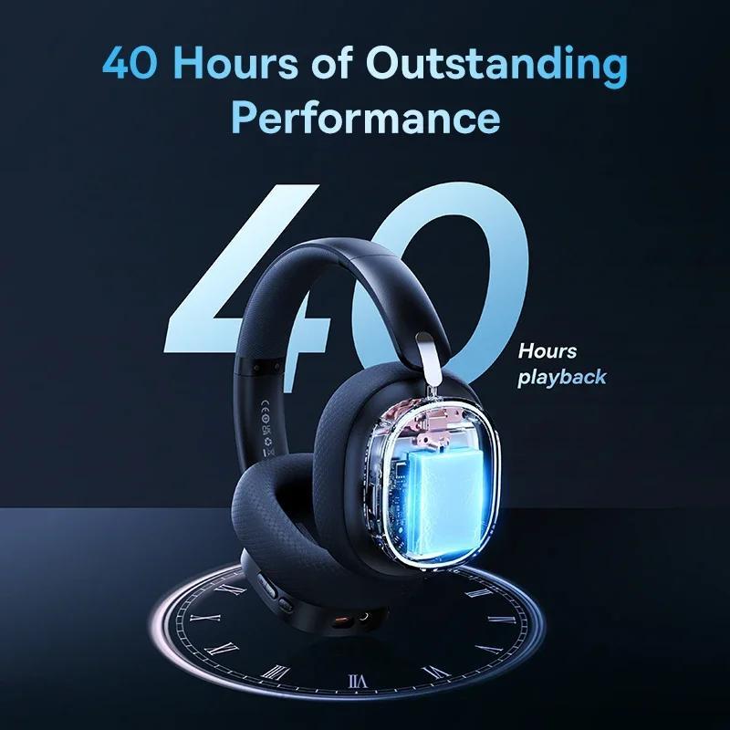 Baseus AeQur GH02 Gaming Wireless Headphones Cluster Black - Image 3