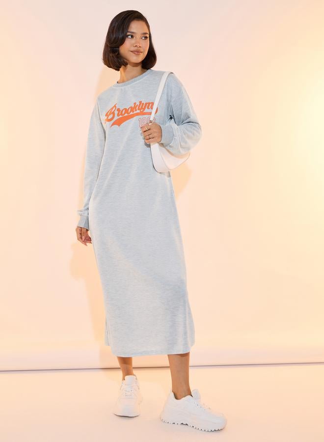 Take Two Sweatshirt Graphic Dress  - Image 1
